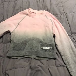 Gymshark long sleeve crop top